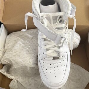 Nike Air Force 1 Mid '07 White Sneakers-WORN ONCE